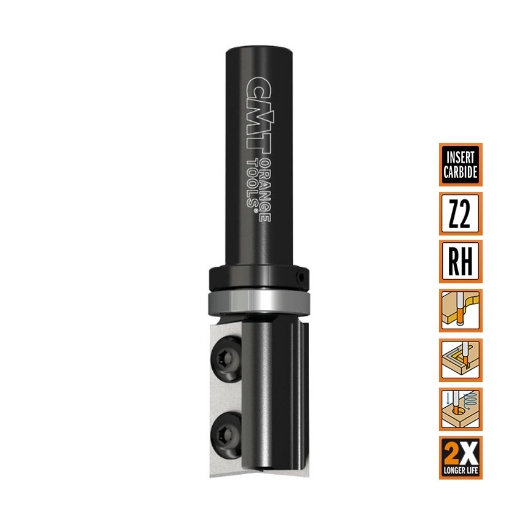 Afbeeldingen van CMT Rechte groeffrees D=19x28.3mm L=69mm S=8mm Z2 HWM - 656.190.11