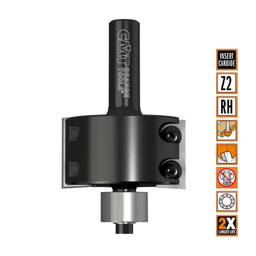 Afbeeldingen van CMT Rabatfrees D=50.8x28.3mm L=86mm S=12mm Z2 HWM - 660.990.11