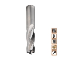 Afbeeldingen van CMT Gecombineerde positieve spiraal - en schrobfrees D=12x42mm L=90mm S=12mm Z2 HWM - 197.121.11