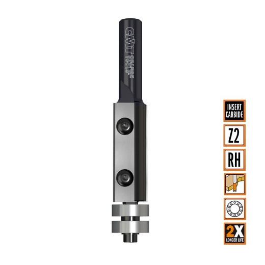 Afbeeldingen van CMT Rechte kantenfrees D=19x50mm L=113mm S=12mm Z2 HWM - 657.991.11
