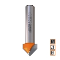 Afbeeldingen van CMT V-groef frees 90° D=6x8mm 90° L=38.1mm S=6mm Z2 HW - 715.060.11