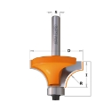 Afbeeldingen van CMT Holle radiusfrees zonder opstaande kant D=18.7x12.7mm R=3 L=53mm S=8mm Z2 HW - 938.187.11