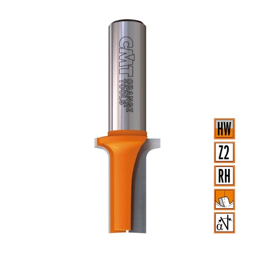 Afbeeldingen van CMT Klassieke profielfrees D=22x31.7mm R=3.2 L=70mm S=12mm Z2 HW - 965.905.11