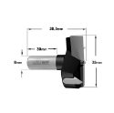 CMT Cilinderkopboor D=35mm LT=38.5mm S=8x30mm Z2+V2 RH HW - 393.350.11