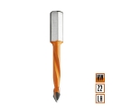 Afbeeldingen van CMT Spitse drevelboor D=5mm I=43mm LT=70mm S=8x20mm Z2 LH HW - 368.050.12