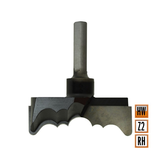 Afbeeldingen van CMT Rozetboor D=70mm LT=76.5mm S=9.52mm Z2 RH HW - 531701