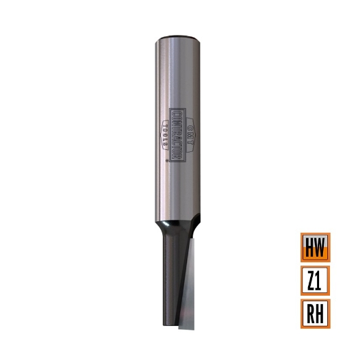 Afbeeldingen van CMT Contractor rechte bovenfrees D=4x11mm L=51mm S=8mm Z2 HW - K911-040