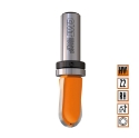 Afbeeldingen van CMT Bolle radiusfrees met kogellager D=15.8x9.5mm R=7.9 L=50.8mm S=8mm Z2 HW - 914.160.11B