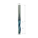 Afbeeldingen van CMT Positieve spiraalfrees D=8x32mm L=80mm S=8mm Z3 Chrome Coating DLCS HWM - 195.081.41