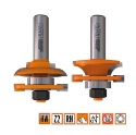Afbeeldingen van CMT Tweedelige frees met profiel en conterprofiel D=44.4mm L=71mm S=12mm Z2 HW - 991.502.11