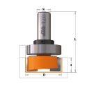 Afbeeldingen van CMT Sponning- en kantenfrees D=19x19mm L=54mm S=6mm Z2 HW - 701.190.11B