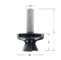 Afbeeldingen van CMT HM Vensterbankfrees of handgreep D=41x25.4mm L=63mm S=12mm Z2 HW - 955.808.11
