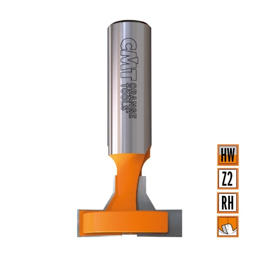 Afbeeldingen van CMT Frees voor T-sleuven D=30x17.5mm L=60mm S=12mm Z2 HW - 950.601.11