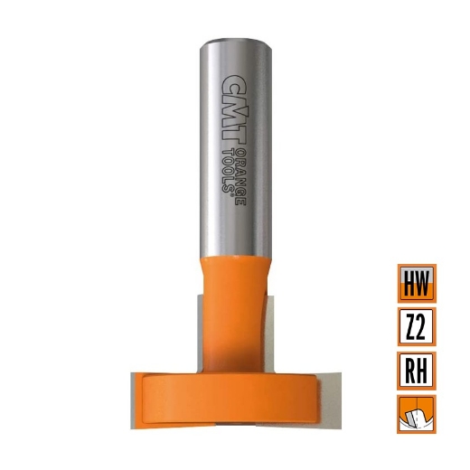 Afbeeldingen van CMT Frees voor T-sleuven D=34.9x22.2mm L=63.5mm S=12mm Z2 HW - 950.602.11