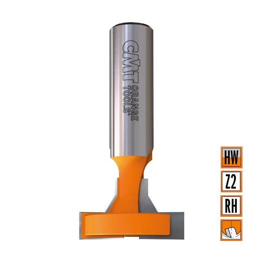 Afbeeldingen van CMT Frees voor T-sleuven D=28x13.5mm L=56mm S=12mm Z2 HW - 950.603.11