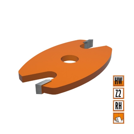 Afbeeldingen van CMT Schijffrees D=75x6.35mm S=8mm Z2 HW - 822.020.11