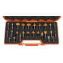 Afbeeldingen van CMT 26-delige frezenset in oranje opbergkoffer S=8mm Z2 HW - 900.003.00
