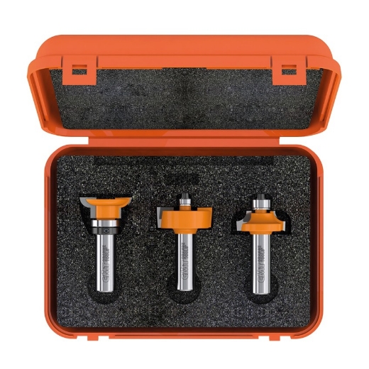 Afbeeldingen van CMT 3-delige kruishoutverbindingfrezenset S=8mm Z2 HW - 900.025.11