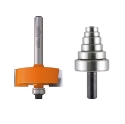 Afbeeldingen van CMT Set met rabatfrees + 6 kogellagers D=34.9x12.7mm L=59mm S=12mm Z2 HW - 935.501.11