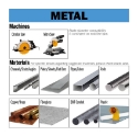 Afbeeldingen van CMT Multi-cirkelzaagblad voor metalen & sandwich panelen 165x30x1.5mm Z36 HW - 226.036.06M