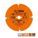 Afbeeldingen van CMT Diamantzaagblad voor sidings, cementvezel & gipsplaat 165x20(+15.87)x1.8mm Z4 DP - 236.165.04H