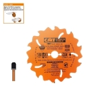 Afbeeldingen van CMT Diamantzaagblad voor sidings, cementvezel & gipsplaat 160x20x2.4mm Z10 DP - 236.160.10H