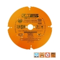Afbeeldingen van CMT Diamantzaagblad voor sidings, cementvezel & gipsplaat 230x30x2.4mm Z4 DP - 236.230.04M