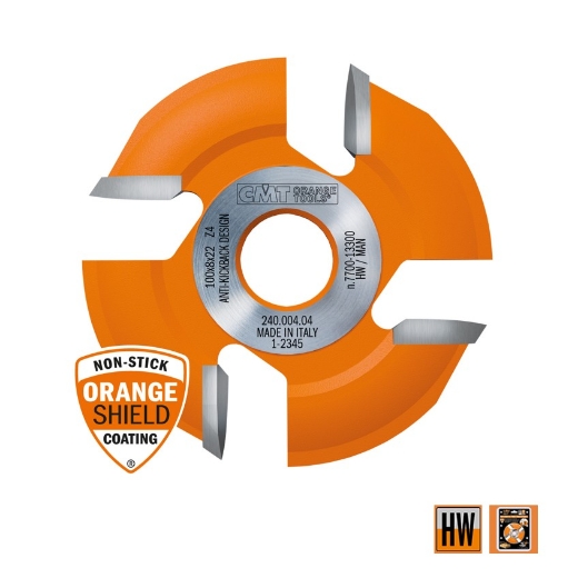 Afbeeldingen van CMT Mini-spot zaagblad voor Lamello, voor massief hout 100x22x8mm Z4 HW - 240.004.04