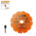 Afbeeldingen van CMT Diamantzaagblad voor sidings, cementvezel & gipsplaat 210x30x2.4mm Z12 DP - 236.210.12M