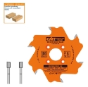 Afbeeldingen van CMT Lamellen groefzaag voor spaanplaat & MDF 100x22x3.96mm Z6 HW - 240.006.04