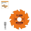 Afbeeldingen van CMT Groefzaag voor lamellenverbindingen 100x22x3.96mm Z8 HW - 241.008.04