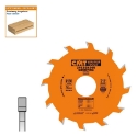Afbeeldingen van CMT Groefzaag voor plaatmateriaal & massief hout 150x35x2mm Z12 HW - 240.020.06R