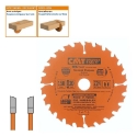 CMT Dunne schulp-en afkortzaag voor massief hout & multiplex 150x20(+16)x1.5mm Z24 HW - 271.150.24H