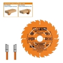 Afbeeldingen van CMT Dunne schulp-en afkortzaag voor massief hout & multiplex 184x30x1.7mm Z24 HW - 271.184.24M