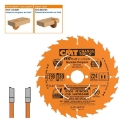 Afbeeldingen van CMT Dunne schulp-en afkortzaag voor massief hout & multiplex 190x30(+20 +16)x1.7mm Z24 HW - 271.190.24M