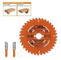 Afbeeldingen van CMT Dunne schulp-en afkortzaag voor massief hout & multiplex 200x30x1.8mm Z36 HW - 271.200.36M