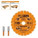 Afbeeldingen van CMT Dunne schulp-en afkortzaag voor massief hout & multiplex 210x30(+25)x2.4mm Z24 HW - 271.210.24M
