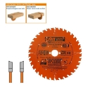 Afbeeldingen van CMT Dunne schulp-en afkortzaag voor massief hout & multiplex 235x30(+25)x2.4mm Z36 HW - 271.235.36M