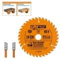 Afbeeldingen van CMT Dun universeel zaagblad voor massief hout & multiplex 136x20(+10)x1.5mm Z36 HW - 272.136.36H