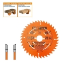 Afbeeldingen van CMT Dun universeel zaagblad voor massief hout & multiplex 184x30x1.7mm Z40 HW - 272.184.40M