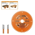 Afbeeldingen van CMT Dun universeel zaagblad voor massief hout & multiplex 200x30x1.8mm Z48 HW - 272.200.48M