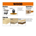 CMT Groefzaag voor plaatmateriaal & massief hout 150x30x3mm Z36 HW - 240.150.030M