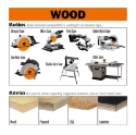 Afbeeldingen van CMT Dun universeel zaagblad voor massief hout & multiplex 150x20(+16)x1.5mm Z40 HW - 272.150.40H