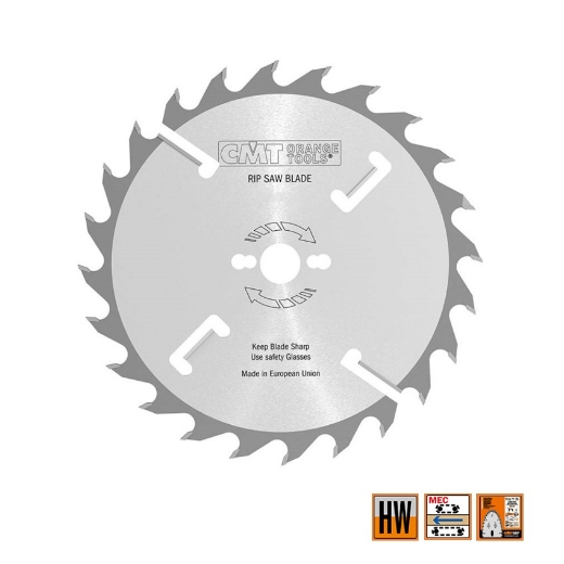 Afbeeldingen van CMT Meerbladzaag met ruimertanden voor massief hout 350x30x3.5mm Z28 HW - 279.028.14M