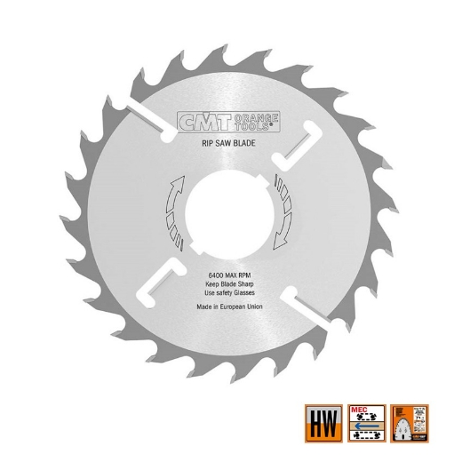 Afbeeldingen van CMT Meerbladzaag met ruimertanden voor massief hout 350x70x3.5mm Z28 HW - 279.028.14V