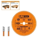 Afbeeldingen van CMT Dun universeel zaagblad voor massief hout & multiplex 250x30x2.4mm Z60 HW - 272.250.60M