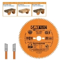 Afbeeldingen van CMT Dunne fijne afkortzaag voor massief hout en beplakte plaat 250x30x2.4mm Z80 HW - 273.250.80M