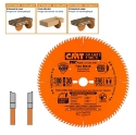 Afbeeldingen van CMT Dunne fijne afkortzaag voor massief hout en beplakte plaat 300x30x2.6mm Z96 HW - 273.300.96M