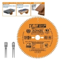 Afbeeldingen van CMT Dun zaagblad voor non-ferro metalen en composiet 250x30x2.6mm Z80 HW - 276.250.80M