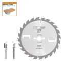 Afbeeldingen van CMT Dik meerbladzaag met ruimertanden voor massief hout 300x30x4mm Z28 HW - 277.024.12M